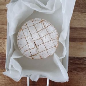Image of scored camembert